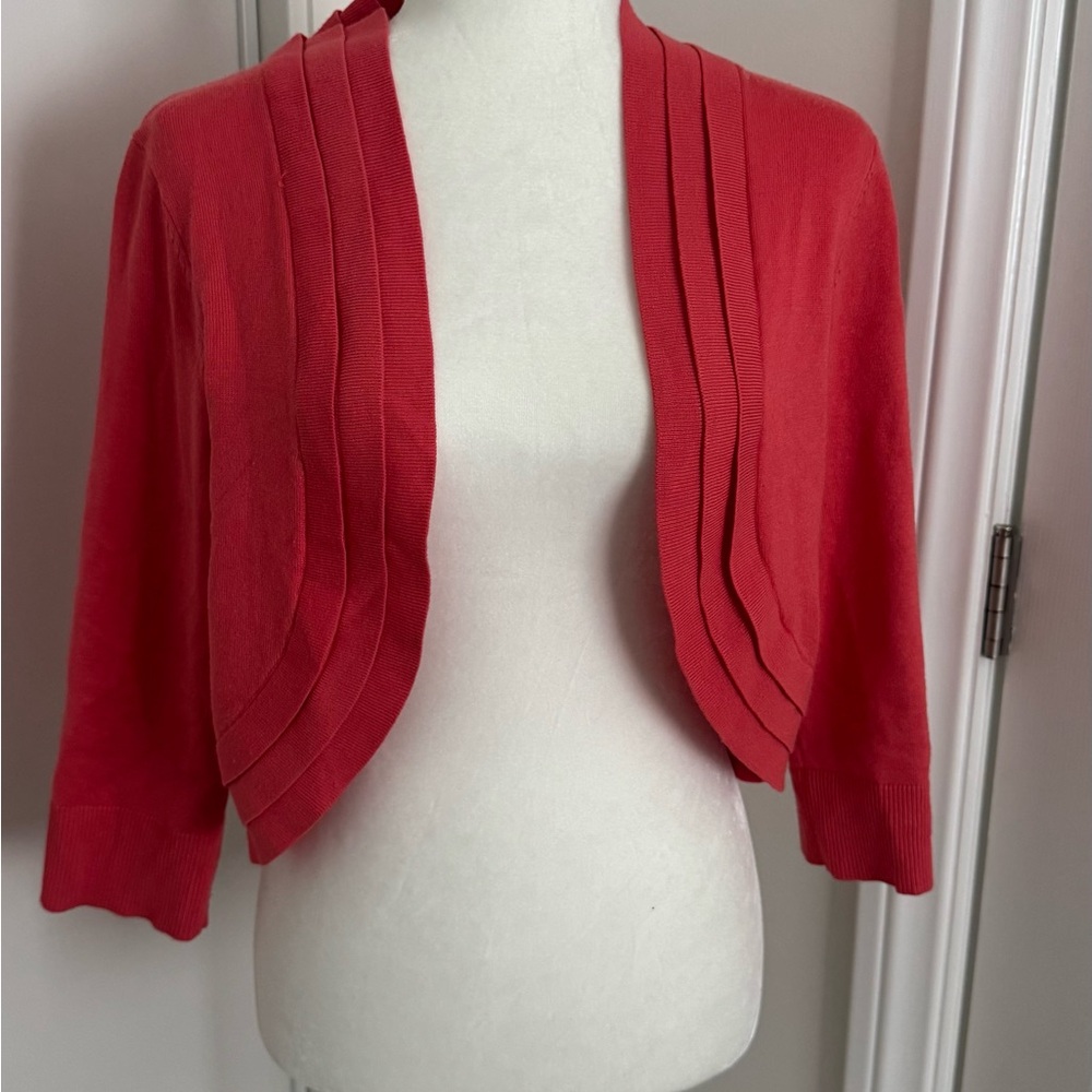 Ronni Nicole Vibrant Red Shrug